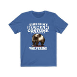 This Is My Human Costume I'm Really A Wolverine Shirt, Wolverine Lover Shirt, Wolverine Shirt, Funny Wolverine Gift, Animal Adult Kids Image 3