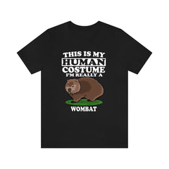 This Is My Human Costume I'm Really A Wombat Shirt - wombat print design