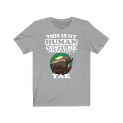 This Is My Human Costume I'm Really A Yak Shirt - yak print design