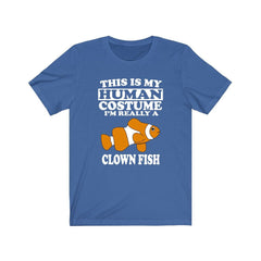 This Is My Human Costume I'm Really A Clownfish Shirt - clownfish print design