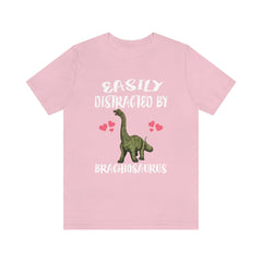 Easily Distracted By Brachiosaurus Shirt - Brachiosaurus print design