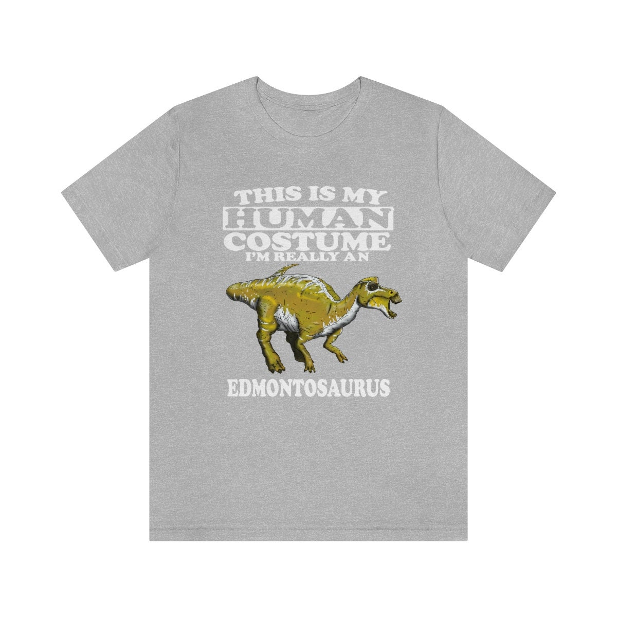 This Is My Human Costume I'm Really An Edmontosaurus Shirt - Edmontosaurus print design