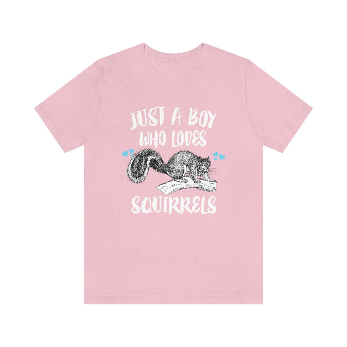 Just A Boy Who Loves Squirrels Shirt - squirrel print design