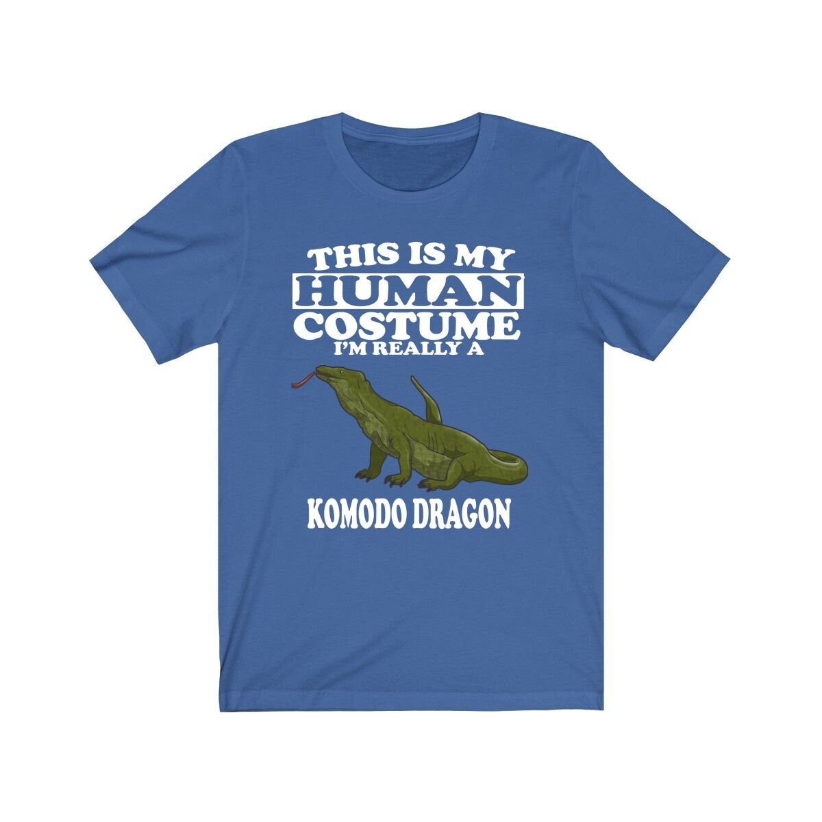 This Is My Human Costume I'm Really A Komodo Dragon Shirt - Komodo Dragon print
