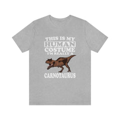 This Is My Human Costume I'm Really A Carnotaurus Shirt - Carnotaurus print design
