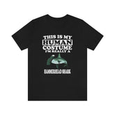 This Is My Human Costume I'm Really A Hammerhead Shark Shirt, Hammerhead Lover Shirt, Shark Shirt, Funny Shark Gift, Animal Adult Kids Image 1