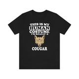 This Is My Human Costume I'm Really A Cougar Shirt, Cougar Lover Shirt, Cougar Shirt, Mountain Lion Lover Gift, Animal Gift Image 1