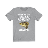 This Is My Human Costume I'm Really A Crappie Fish Shirt, Crappie Fish Lover Shirt, Crappie Shirt, Fish Lover Gift, Animal Gift Image 3