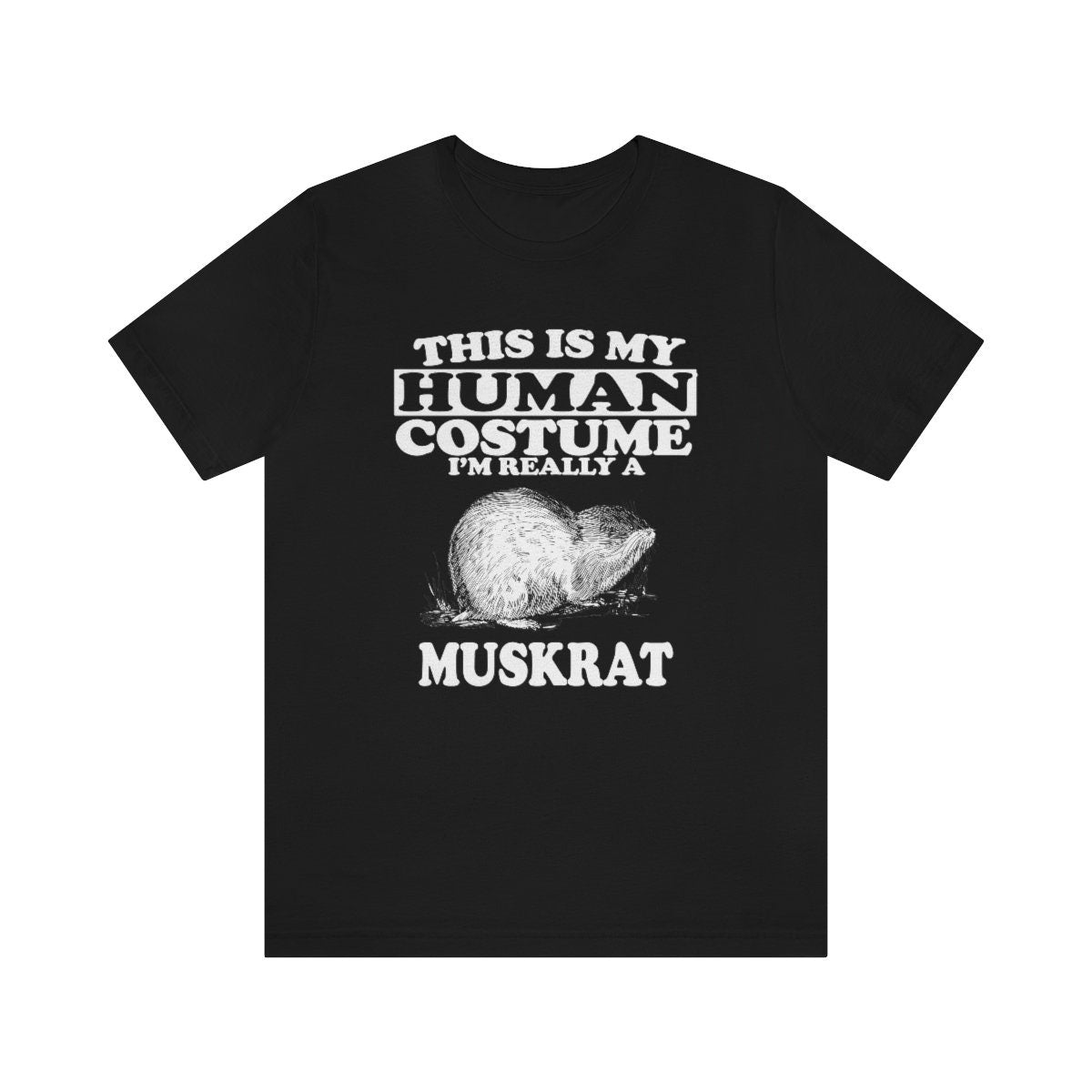 Muskrat T-Shirt - muskrat print design