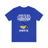 This Is My Human Costume I'm Really An Oryx Shirt, Oryx Lover Shirt, Oryx Shirt, Funny Oryx Gift, Animal Adult Kids Image 4