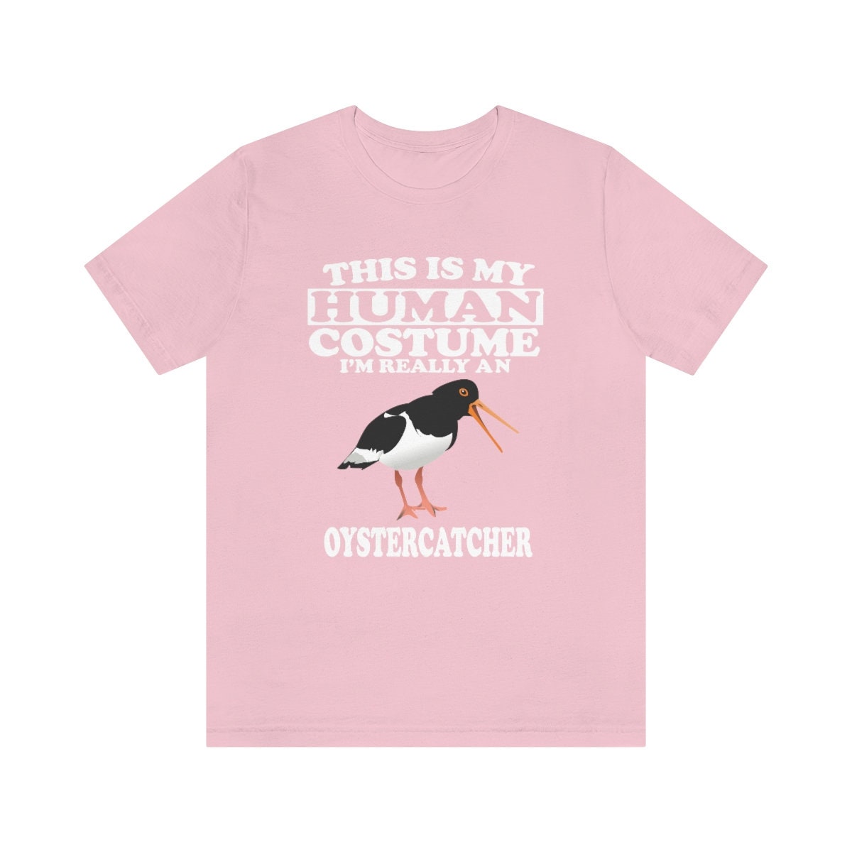 This Is My Human Costume I'm Really An Oystercatcher Bird Shirt - oystercatcher print design