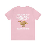 This Is My Human Costume I'm Really A Parasaurolophus Dinosaur Shirt, Parasaurolophus Lover Shirt, Dinosaur Shirt, Animal Adult Kids Image 3