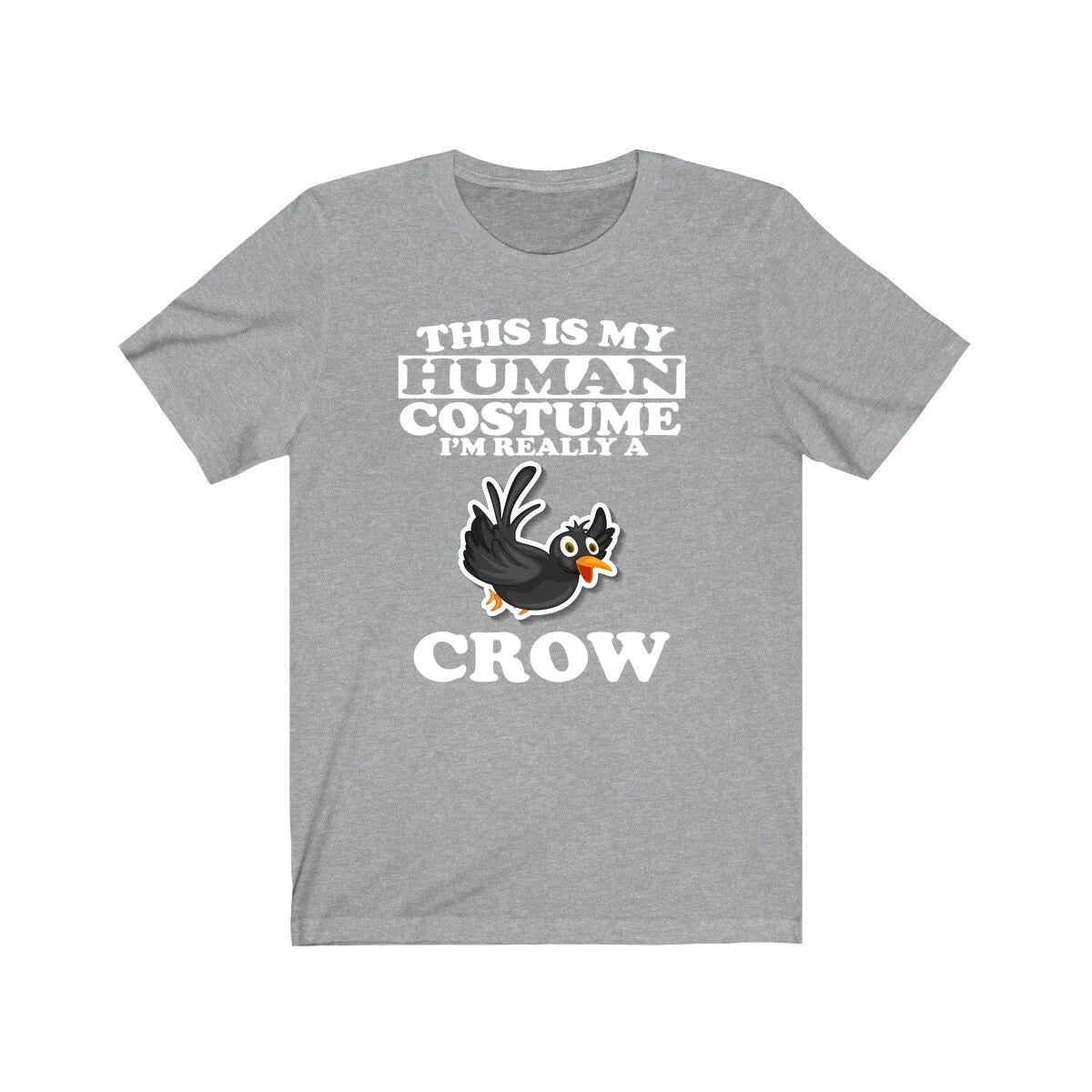 Crow Costume Funny T-Shirt - novelty crow print design