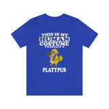 This Is My Human Costume I'm Really A Platypus Shirt, Platypus Lover Shirt, Platypus Shirt, Funny Platypus Gift, Animal Adult Kids Image 3