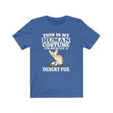 This Is My Human Costume I'm Really A Desert Fox Shirt, Desert Fox Lover Shirt, Fox Shirt, Fox Lover Gift, Animal Gift Image 1