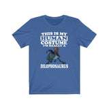 This Is My Human Costume I'm Really A Dilophosaurus Dinosaur Shirt, Dilophosaurus Lover Shirt, Dinosaur Shirt, Dinosaur Gift, Animal Gift Image 3