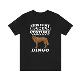 This Is My Human Costume I'm Really A Dingo Dog Shirt, Dingo Lover Shirt, Dingo Shirt, Dingo Lover Gift, Animal Gift Image 1