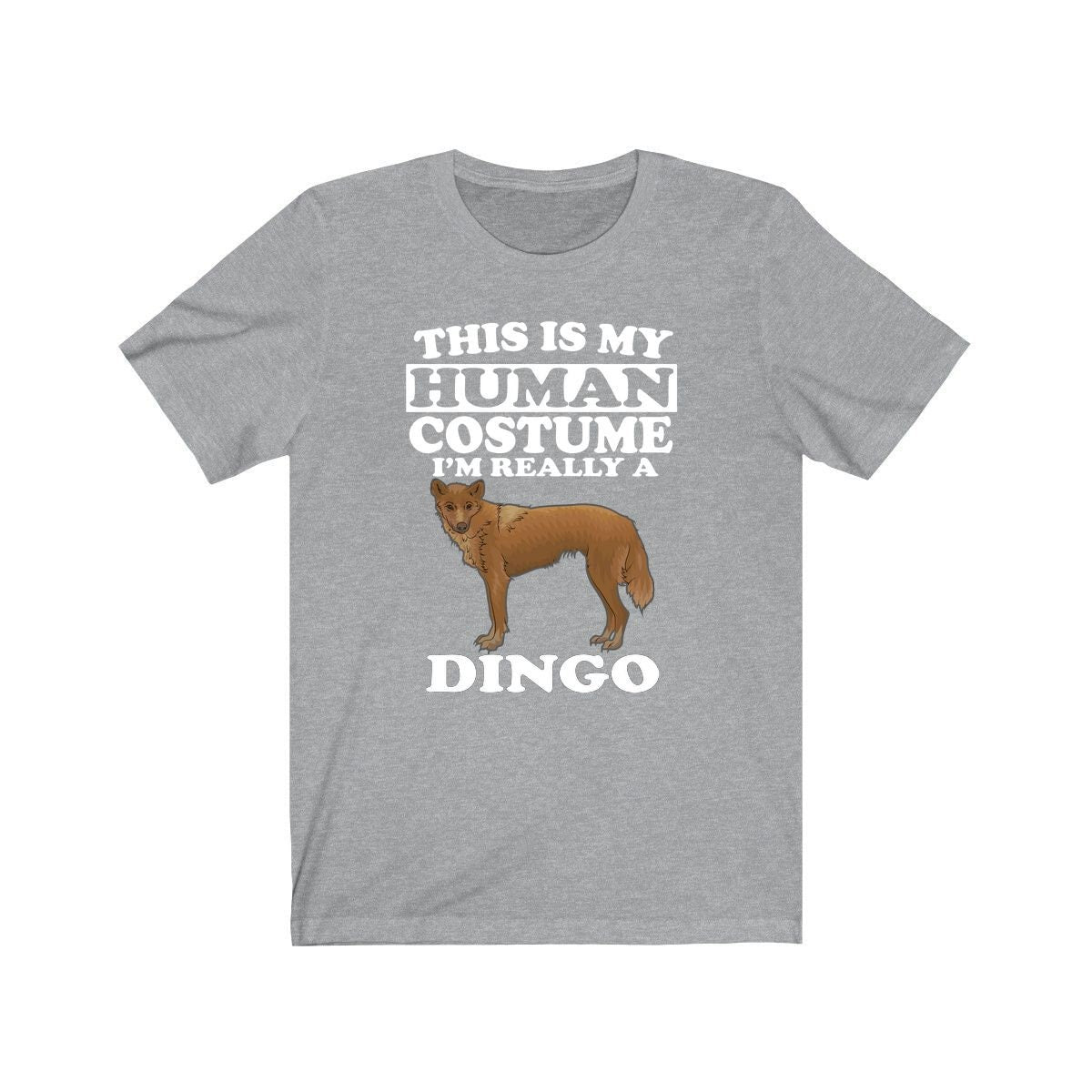 This Is My Human Costume I'm Really A Dingo Dog Shirt - dingo print design