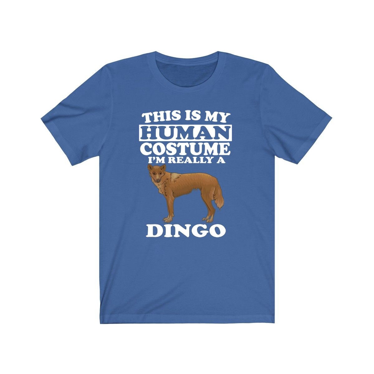 This Is My Human Costume I'm Really A Dingo Dog Shirt - dingo print design