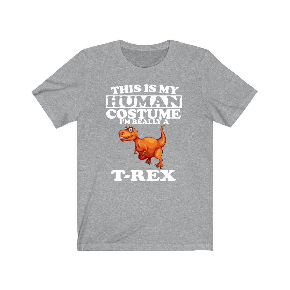 This Is My Human Costume I'm Really A T-Rex Shirt - T-Rex print design