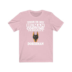 This Is My Human Costume I'm Really A Doberman Dog Shirt, Doberman Lover Shirt, Doberman Shirt, Doberman Gift, Animal Gift Image 4