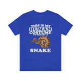This Is My Human Costume I'm Really A Snake Shirt, Python Lover Shirt, Snake Shirt, Funny Snake Gift Animal Shirt Image 4