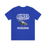 This Is My Human Costume I'm Really A Starling Bird Shirt, Starling Lover Shirt, Starling Shirt, Funny Bird Gift Animal Shirt Image 3
