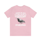 This Is My Human Costume I'm Really A Starling Bird Shirt, Starling Lover Shirt, Starling Shirt, Funny Bird Gift Animal Shirt Image 2