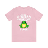 This Is My Human Costume I'm Really A Toad Shirt, Toad Lover Shirt, Toad Shirt, Funny Frog Gift Animal Adult Kid Shirt Image 3