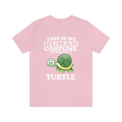 This Is My Human Costume I'm Really A Turtle Shirt - turtle print design
