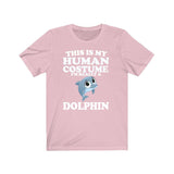 This Is My Human Costume I'm Really A Dolphin Shirt, Dolphin Lover Shirt, Dolphin Shirt, Dolphin Funny Gift, Animal Gift Image 4