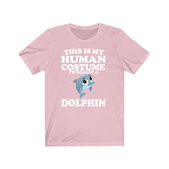 This Is My Human Costume I'm Really A Dolphin Shirt - dolphin print design