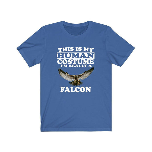 This Is My Human Costume I'm Really A Falcon T-Shirt - falcon print design
