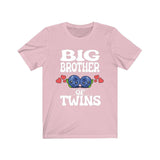 Big Brother Of Twins Shirt, Big Brother Of Twins Gift, Brother Of Twins Gift, Baby Announcement Blueberries Gift T-Shirt Image 4