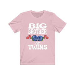 Big Brother Of Twins Blueberries Shirt - big brother of twins blueberry print design