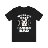 World's Best Hamster Dad Shirt, Hamster Lover Shirt, Hamster Dad Shirt, Funny Hamster Gift, Boy Girl Shirt Image 1