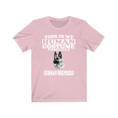 This is my human costume I am really a German shepherd working dog tee