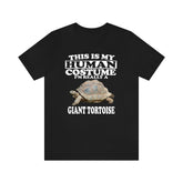 This Is My Human Costume I'm Really A Giant Tortoise Shirt, Giant Tortoise Lover Shirt, Giant Tortoise Shirt, Tortoise Funny Gift, Animal Image 1
