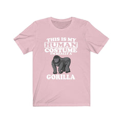 This Is My Human Costume I'm Really A Gorilla Shirt - gorilla print design