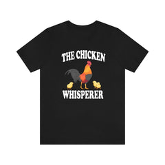 The Chicken Whisperer Funny Shirt - chicken print design