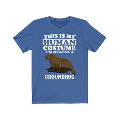 Groundhog Human Costume Shirt - groundhog print design