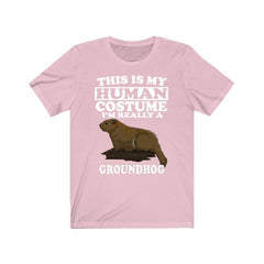 Groundhog Human Costume Shirt - groundhog print design