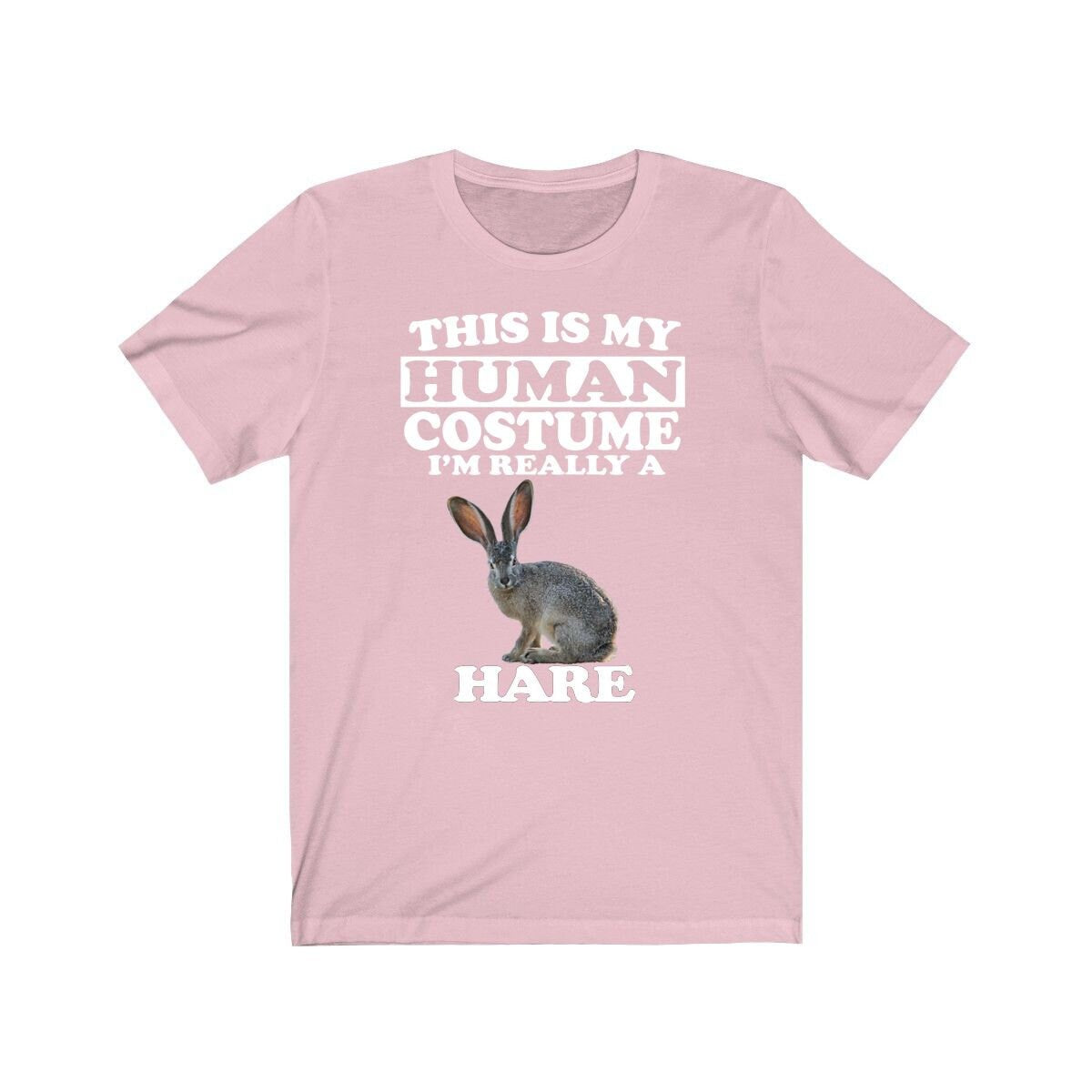 This Is My Human Costume I'm Really A Hare Shirt - hare print design