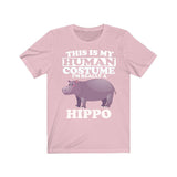 This Is My Human Costume I'm Really A Hippo Shirt, Hippo Lover Shirt, Hippo Shirt, Hippo Funny Gift, Animal Shirt Image 4