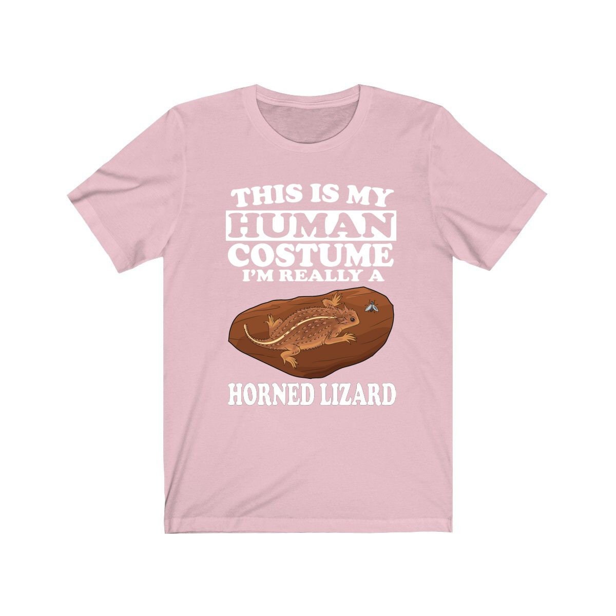 This Is My Human Costume I'm Really A Horned Lizard Shirt - horned lizard print design