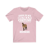 This Is My Human Costume I'm Really A Horse Shirt, Horse Lover Shirt, Horse Shirt, Horse Funny Gift, Animal Shirt Image 4