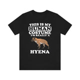 This Is My Human Costume I'm Really A Hyena Shirt, Hyena Lover Shirt, Hyena Shirt, Hyena Funny Gift, Animal Shirt Image 1