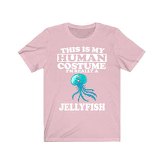 This Is My Human Costume I'm Really A Jellyfish Shirt - jellyfish print design