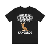 This Is My Human Costume I'm Really A Kangaroo Shirt, Kangaroo Lover Shirt, Kangaroo Shirt, Kangaroo Funny Gift, Animal Shirt Image 1