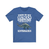This Is My Human Costume I'm Really A Kentrosaurus Dinosaur Shirt, Kentrosaurus Lover Shirt, Dinosaur Shirt, Dinosaur Funny, Animal Shirt Image 3